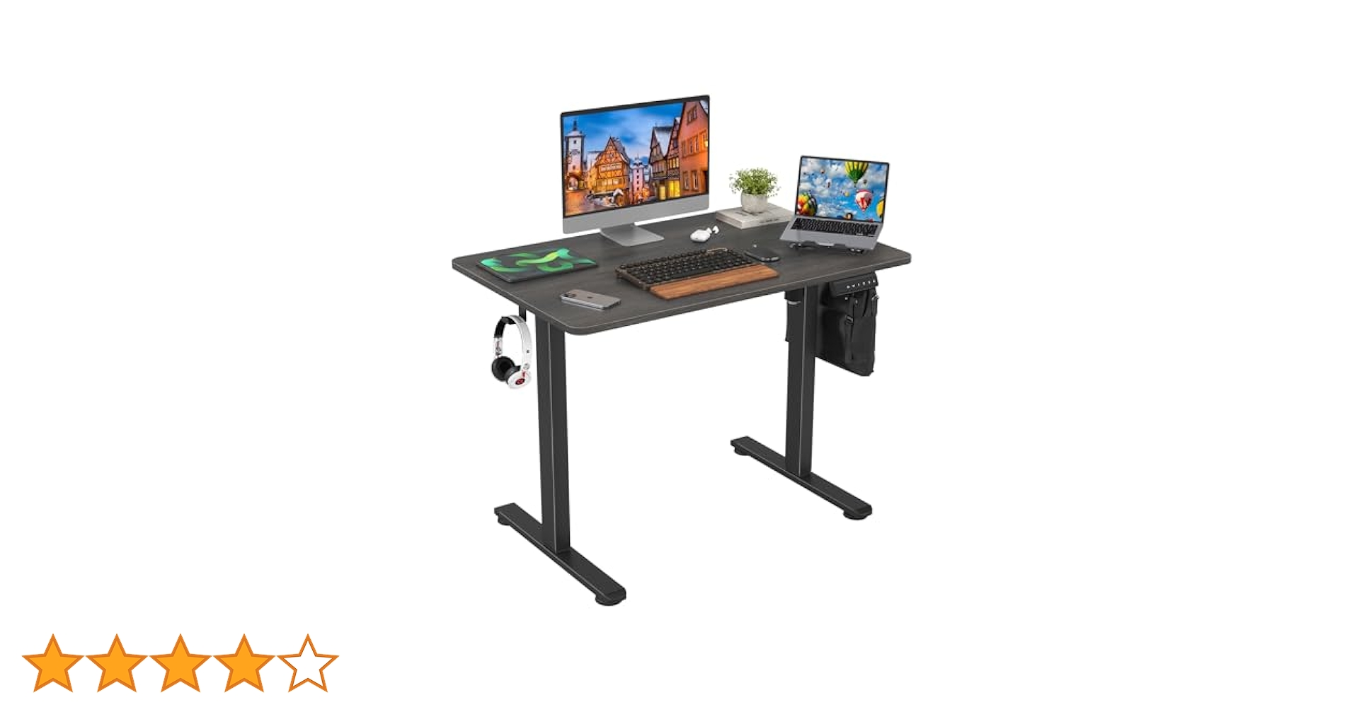 Amazon.co.jp: Sunon 昇降デスク 電動 スタンディングデスク 幅
